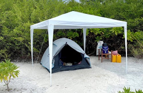 Gaafu Alifu Atoll RV Rental | Lovely campground at a virgin private island