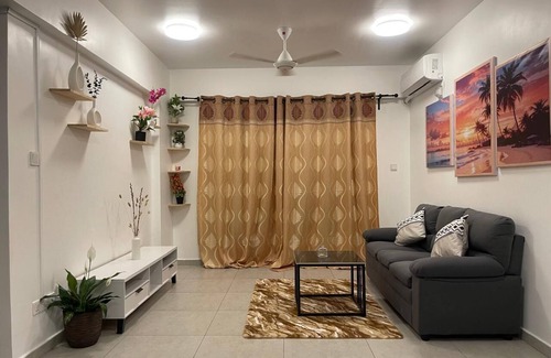 Hulhumale Apartment | Spacious 3-bedroom apartment with WiFi, AC in charming Phase 02