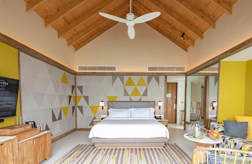 Farukolhufushi Island Hotel | Hard Rock Haven: Romantic Overwater Villas & Underwater Dining