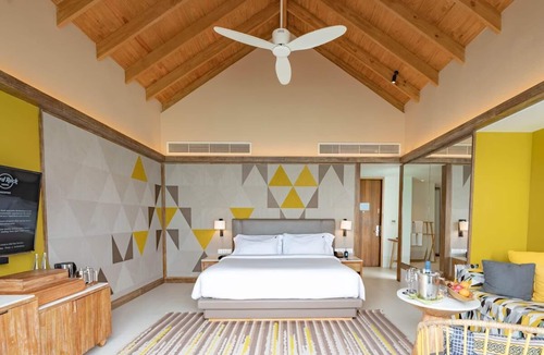 Farukolhufushi Island Hotel | Hard Rock Maldives, Diamond Overwater Pool Villa, Lagoon Access, Pool