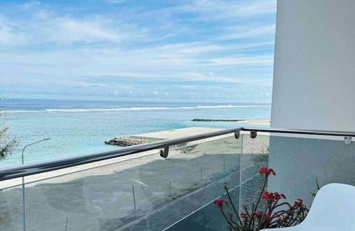 Hulhumale Apartment | Lazzlla 1BR beachfront oceanview apartment