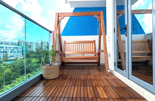 Hulhumale Apartment | Luxury 3BR Apartment with Infinity Pool, Balcony n Gym