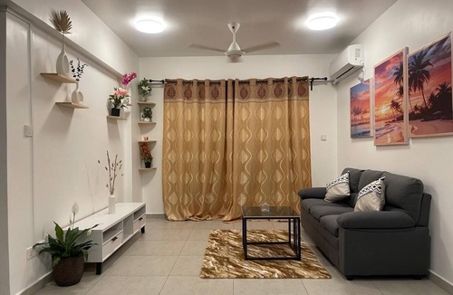 Hulhumale Apartment | Spacious 3-bedroom apartment with WiFi, AC in charming Phase 02