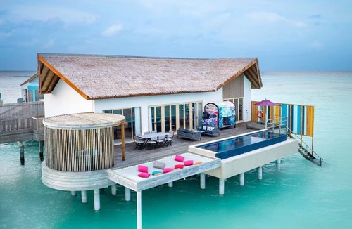 Farukolhufushi Island Hotel | Ultimate Maldives Retreat: Amplified Fun & Iconic Music Decor