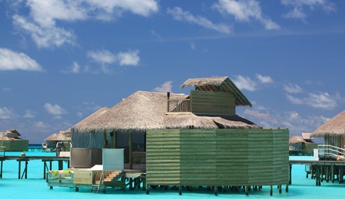 Sunset Laamu Water Villa