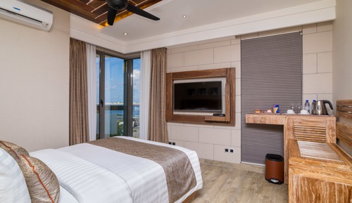 Deluxe Double Room, Balcony, Ocean View, Free Airport Transfer