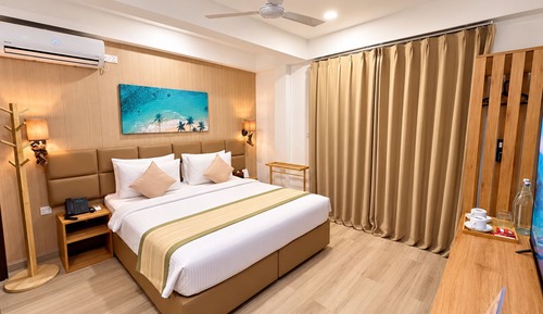 Deluxe Double Room with Private Balcony