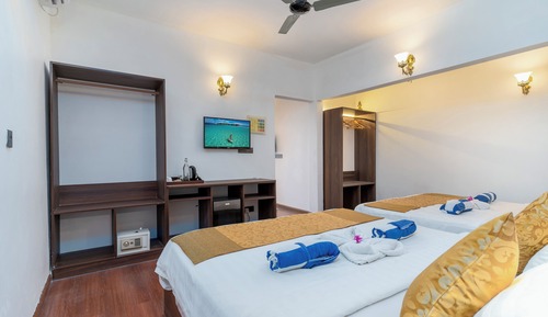 Family Suite, Patio, City View