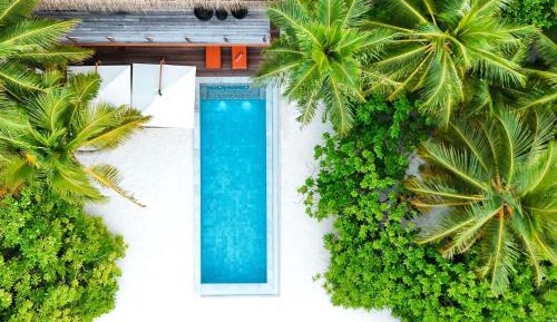 Three-Bedroom Beachfront Villa with Private Pool