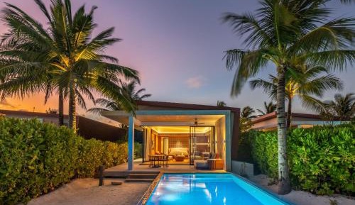 Sunset Beach Villa with Private Pool