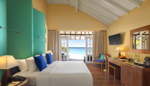 Beach Villa with Free Sunset Cruise & Non Motorized Water Sports | Free Snorkeling Gear | Kids Club on Premise | Premium Beverages