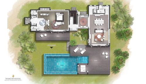 Two-Bedroom Beachfront Pool Residence - Kids Stay, Play, and Eat Free with Complimentary Club Benefits
