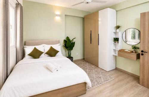 Farukolhufushi Island Apartment | Calmella Home 3BR Balcony Airport Pickup